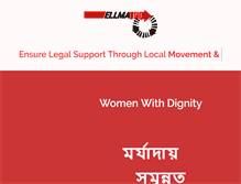 Tablet Screenshot of ellma.org
